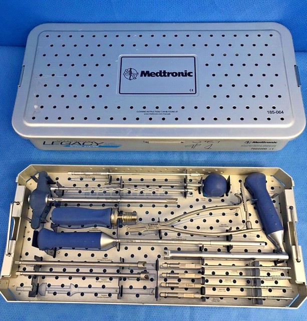 Medtronic 7022204 Cd Horizon Legacy Iliac Fixation Spinal System Set Neuro Spine For Sale Online Ebay