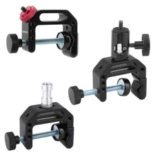 CAMVATE Universal Desk C-Clamp w/1/4" &3/8" Thread Screw fr 3mm to 42mm Tabletop