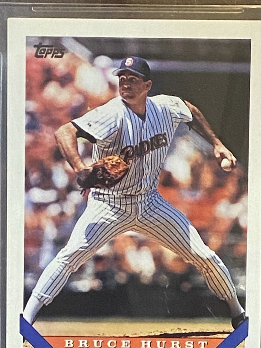 1993 Topps Bruce Hurst #111 MEGA RARE BGS-4 Authentic Blank