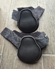 Smartpak hind protective ankle, fetlock boots, black, cob size - Used