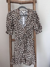 Topshop Leopard Print Wrap Dress- New