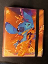Disney Lorcana Stitch Card Binder Portfolios New Ravensburger TCG Holds 80 Cards