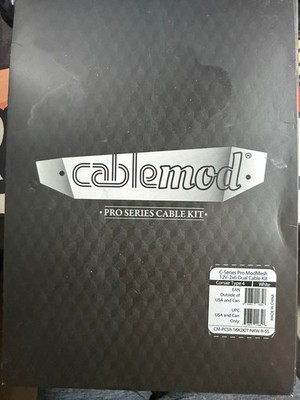 CableMod C-Series Pro ModMesh CORSAIR 4/12V-2X6 DUAL CABLE KIT OPEN BOX