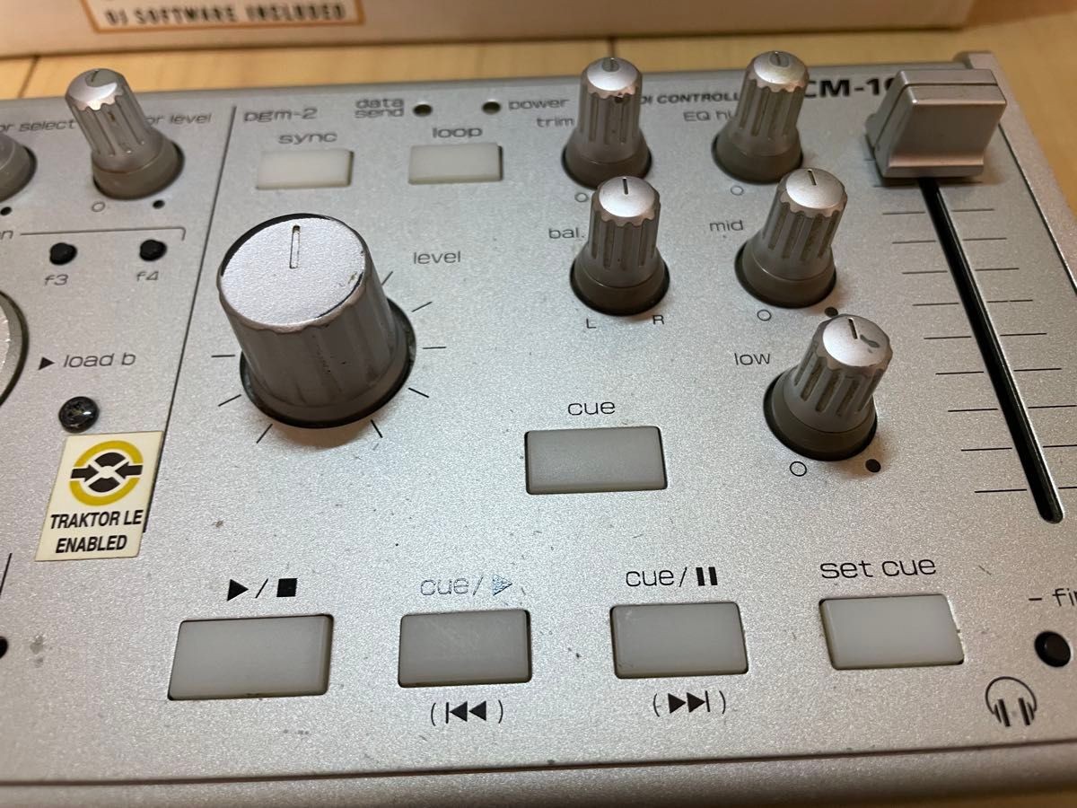 Vestax VCM-100 USB MIDI Audio Controller Compact DJ Mixer with