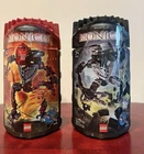 LEGO Bionicle Toa Hordika Vakama 8736 & Whenua 8738 Complete Sets