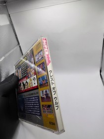 Crest of Wolf PC Engine W/OBI Excellent Condition RARE US Seller SCD Turbo Duo