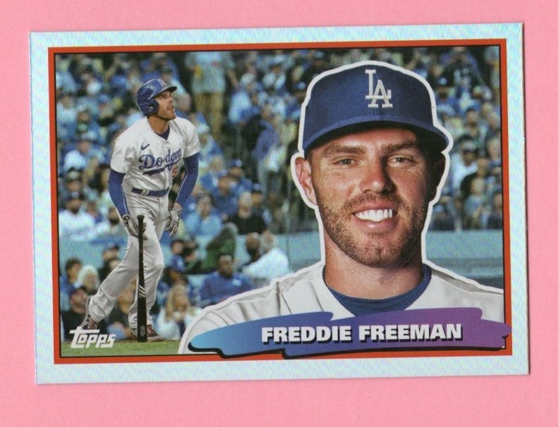 2022 Topps Archives Big Foil Freddie Freeman #88BF-8 LA Dodgers  (EW200)