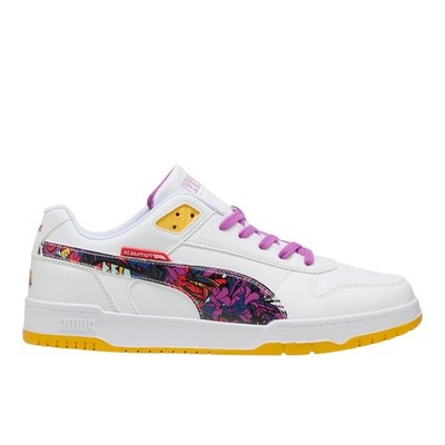PUMA F1 Mexico Rebound Game Low Lace Up  Mens White Sneakers Casual Shoes 309028