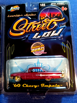 Jadatoys 1960 Chevrolet Impala ローライダー STREET LOW Jada toys 60' Chevy Bel-air & 60' Chevy Impala free