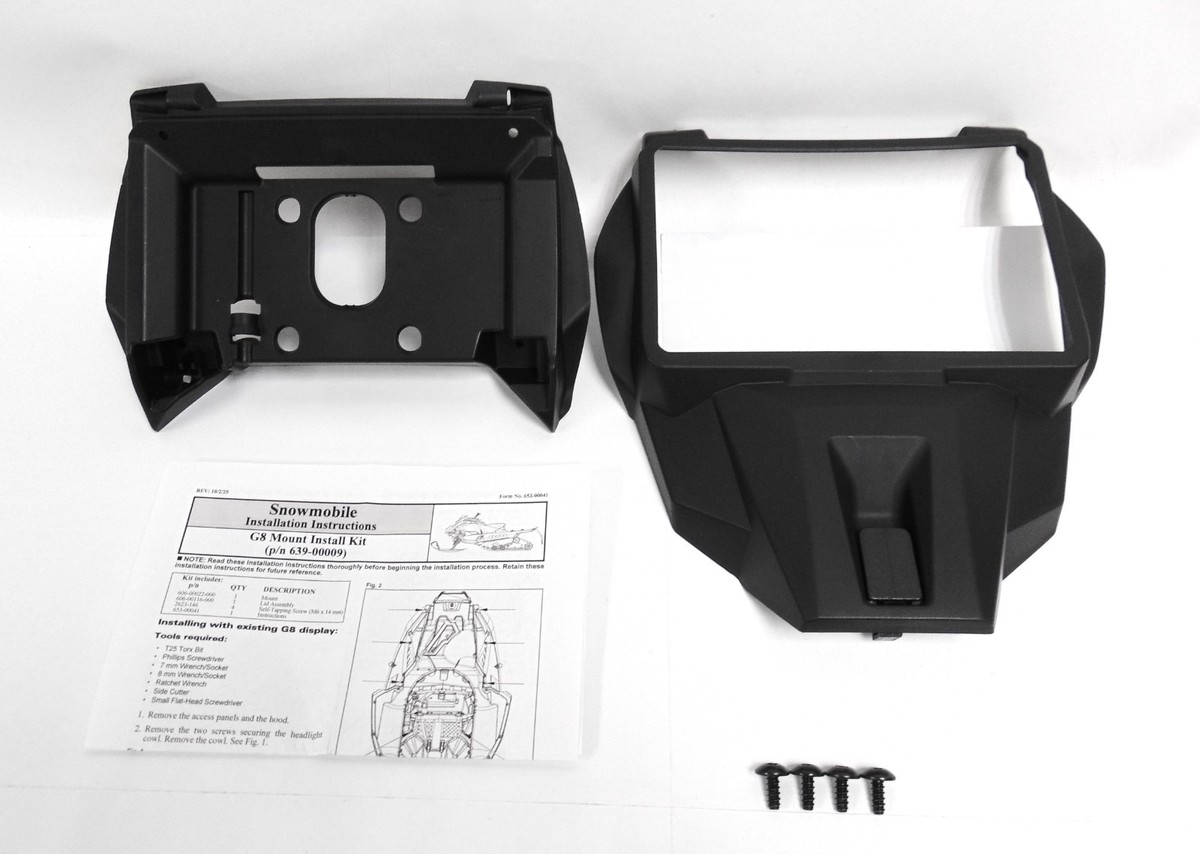 パーツ tomo9 OEM Arctic Cat Snowmobile Catalyst G8 GPS Gauge Mount Kit 639