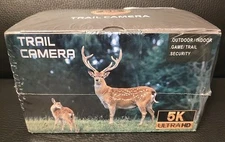 Trail Camera 5K 60MP Game Camera w/0.05s Trigger Time Motion Activated 150°W NEW