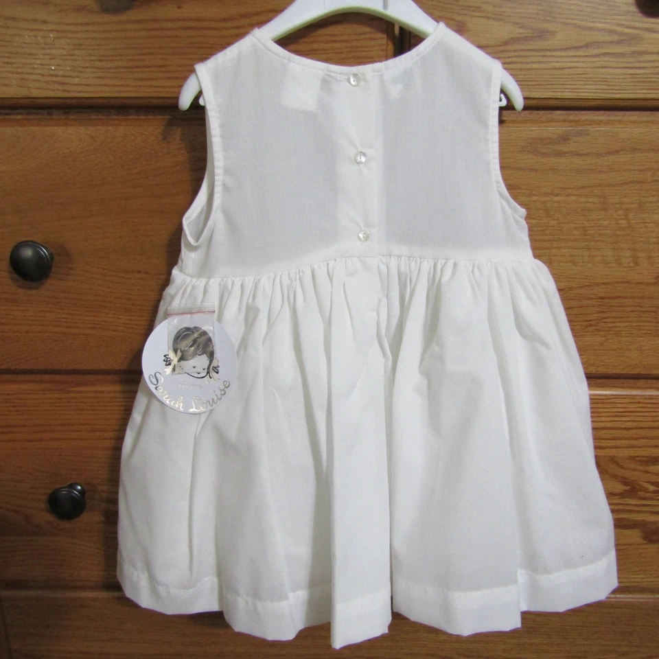 Sarah Louise Inglaterra Enagua Bajo Vestido Crinolina Capa Blanco 18 Meses NUEVO Foto 4 de 4