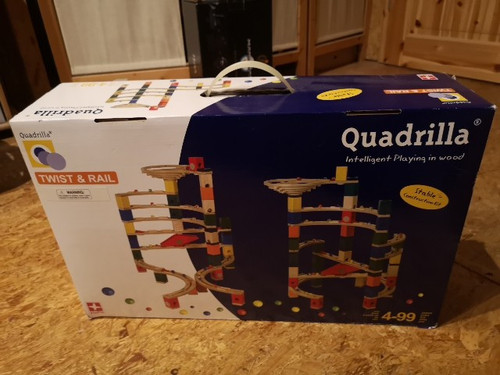 HaPe Quadrilla TWIST & RAIL Stable Construction Set, Kugelbahn, vollständig - Bild 1 von 4