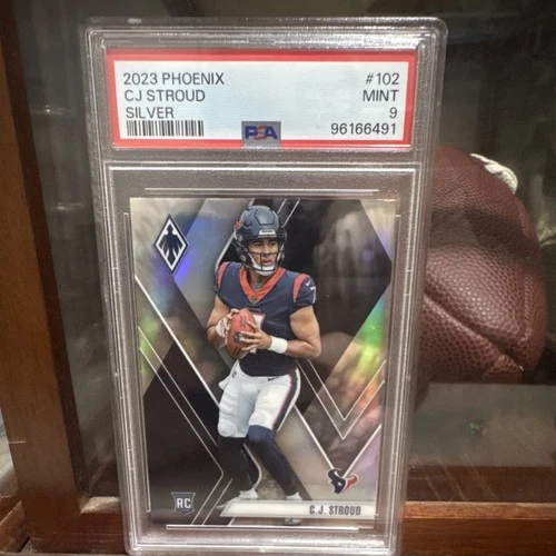 2023 Panini Phoenix C.J. Stroud Rookie Silver #102 PSA 9 Houston Texans