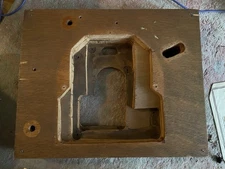 Sony Direct Drive 2250 direct drive turntable Plinth. Heavy