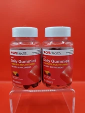 2 Pack CVS Health Adult Daily Complete Multivitamin Gummies 70Ct Each Exp 01/26