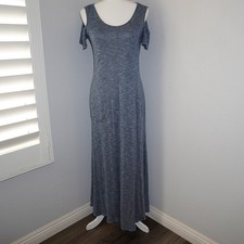Soft Surroundings Electra Dress Cold Shoulder Dress PS Coastal Casual Vacation