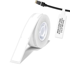 Label Maker Tape for NIIMBOT D11/D110/D101, Cable Label Sticker, Waterproof T...