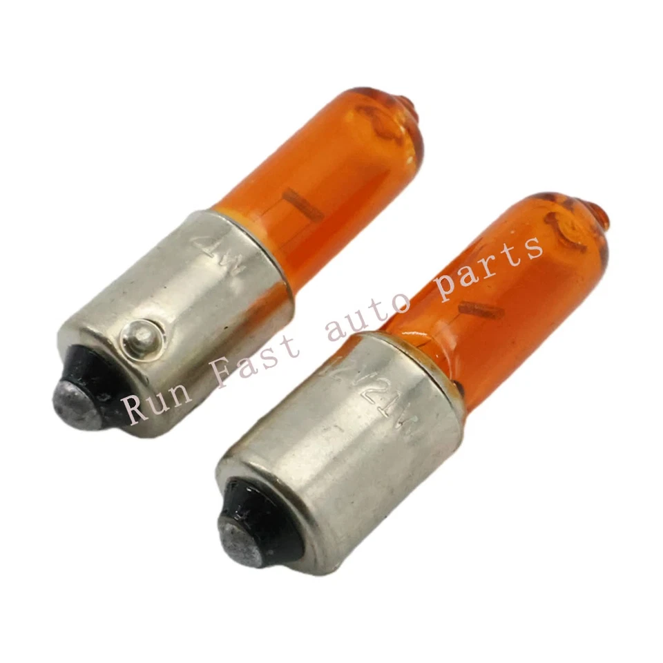 Fits Land Rover VW 30640997 2Pcs Front Turn Signal Light Bulbs Amber 30640524 - Image 2 of 4