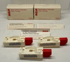 Lot of 3 - NEW RCA SelectaVision VideoDisc Stylus Cartridge / #149000 / Vintage