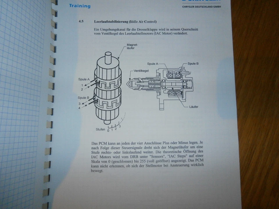 Chrysler Handbuch DRB III und Motorelektronik 1999 - Bild 3 von 4
