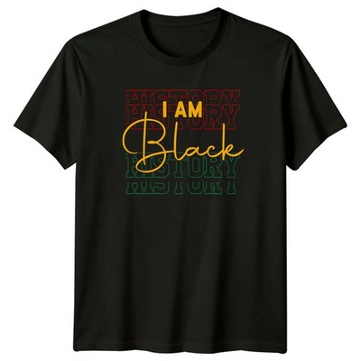 Geschichte wird Geschichte gemacht T-Shirt schwarz Geschichte Monat Geschenk für Sie und Ihn