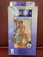 JOBST Medical Legwear Compression Knee High Large 30-40 mmHg Silky Beige 121467