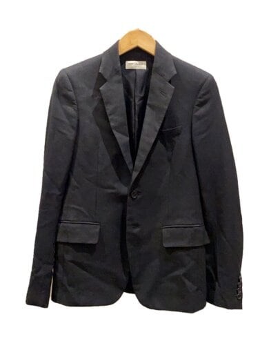 SAINT LAURENT Giacca su misura taglia 42 nero colore tinta unita 510214 Y404W