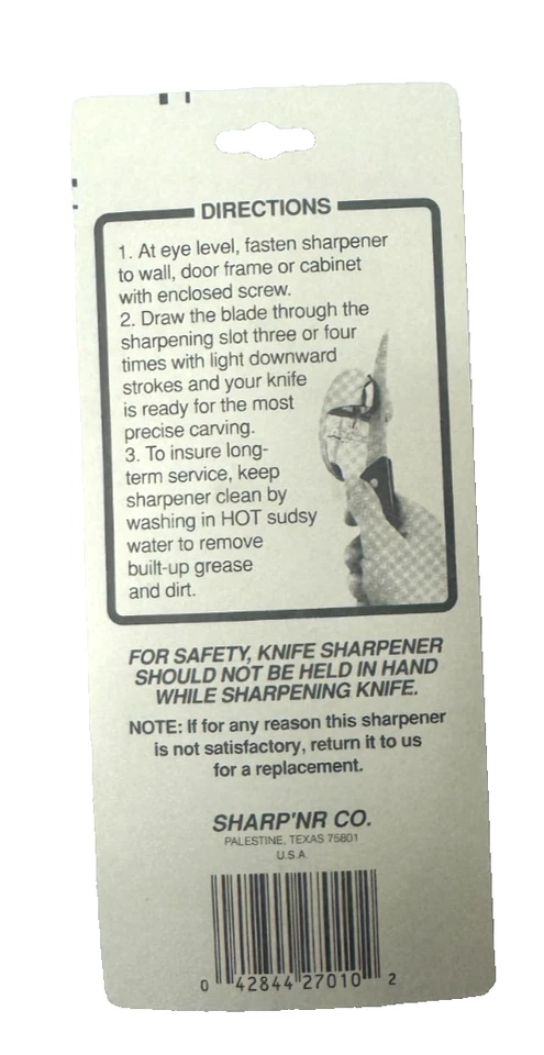 Точилка для ножей Norpro Aladdin | компактный дизайн | НОВАЯ в розничной упаковке - Изображение 2 из 3