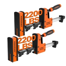 JORGENSEN 2-Pack 12-Inch Parallel Bar Clamp Heavy-Duty Cabinet Master Clamp USA