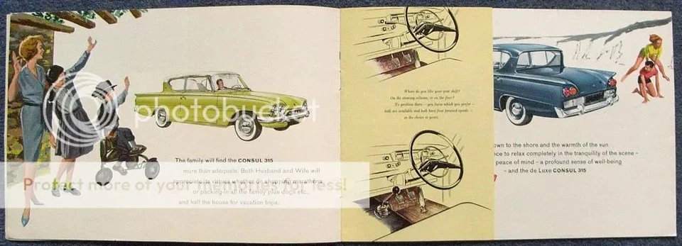 FORD CONSUL 315 Car Sales Brochure 1961 #F5224/361/ENG - Image 4 of 4