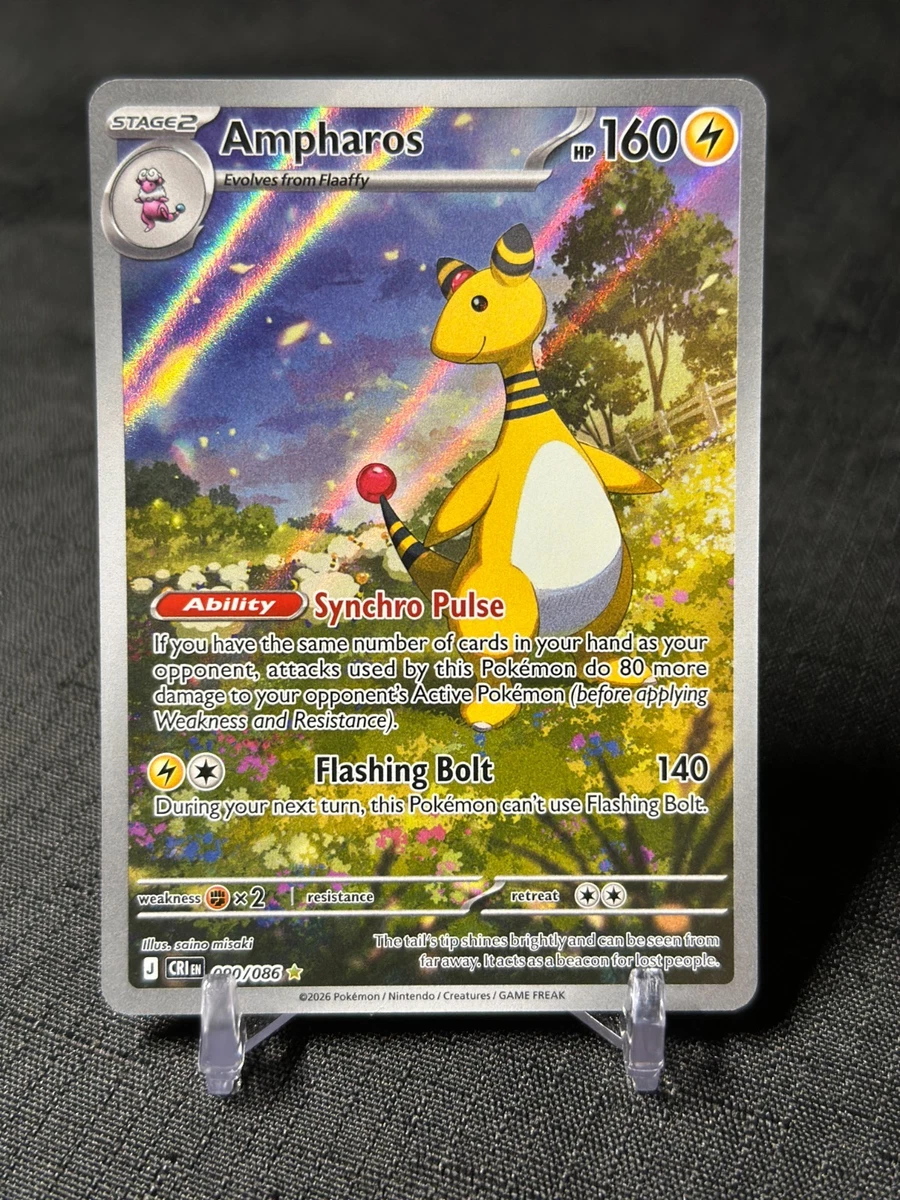 Ampharos Pokmon TCG Cards for sale | eBay