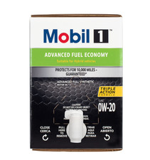 Mobil 1 Advanced Fuel Economy Full Synthetic Motor Oil 0W-20, 12 Quart 30.00 per gallon