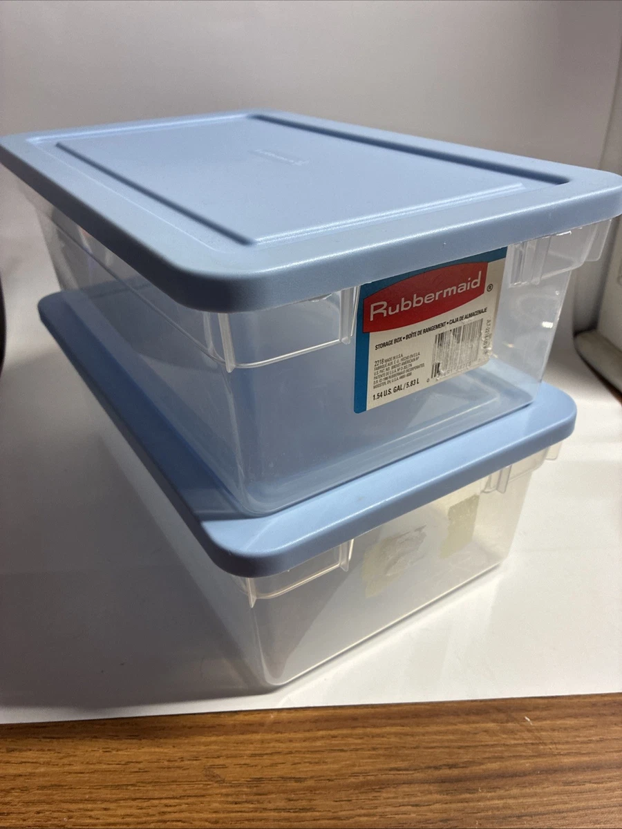 25+ Rubbermaid Plastic Container Home Storage Boxes for sale