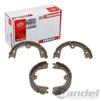 Ferodo Bremsbackensatz Feststellbremse 190Mm Passend FüR Nissan Pathfinder