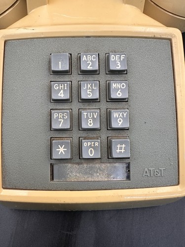 Telefono da scrivania elettrico western vintage tono touch. - Foto 2 di 14