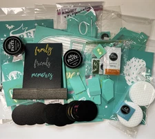 Lot Of Chalk Couture Stencils, Blanks, & Paint Packets Etc New & Used See Photos