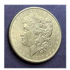 1900 Morgan 90% Silver Dollar US $1 Coin, Uncertified
