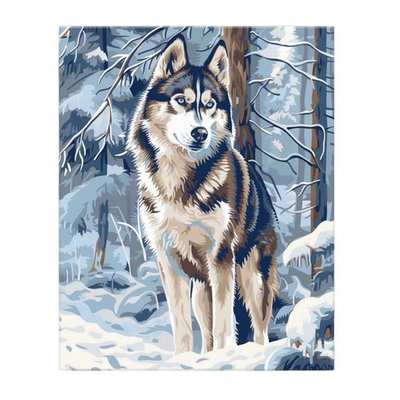 #ad Number Artist Wildlife Husky Kit $23.00