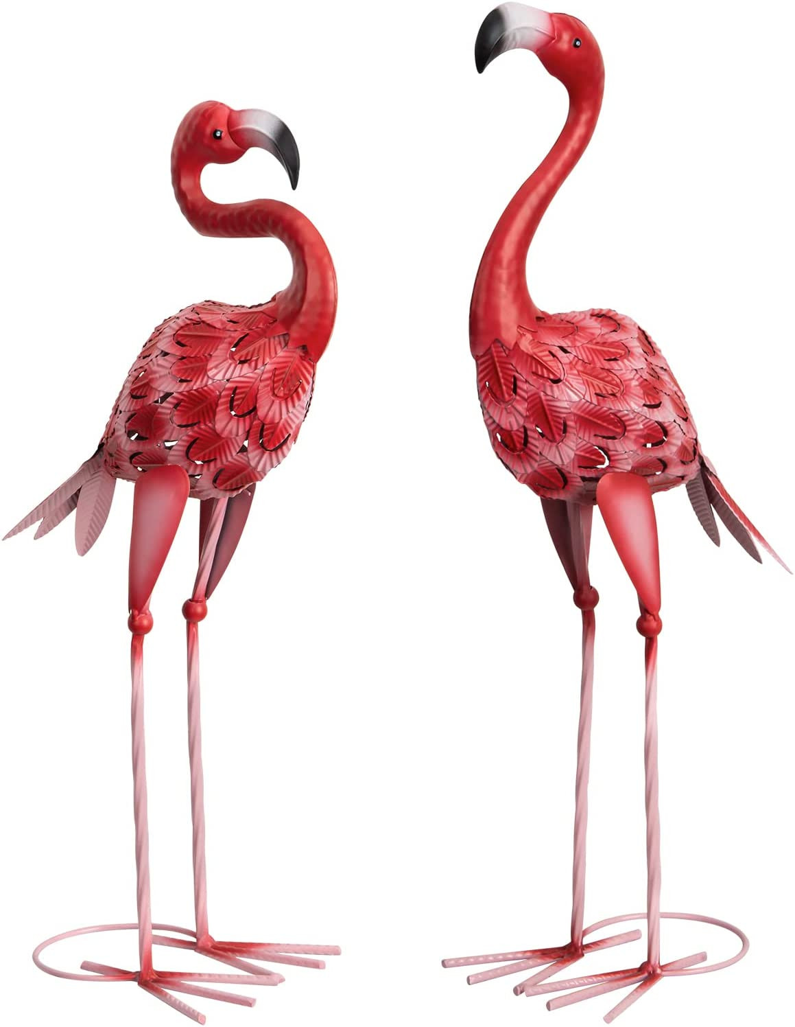 Fenicottero Rosso in Metallo - Decorazione Giardino Instagrammable