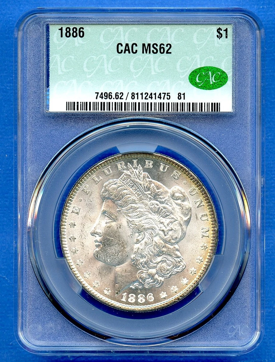 MS 62 Graded 1886 Year Morgan US Dollars (1878-1921) for sale | eBay MS 62 Graded 1886 Year Morgan US Dollars (1878-1921) for sale | eBay