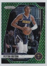 2024-25 Panini Prizm Jade Dragon Scale Prizm 30/48 Peyton Watson #133 1tg2