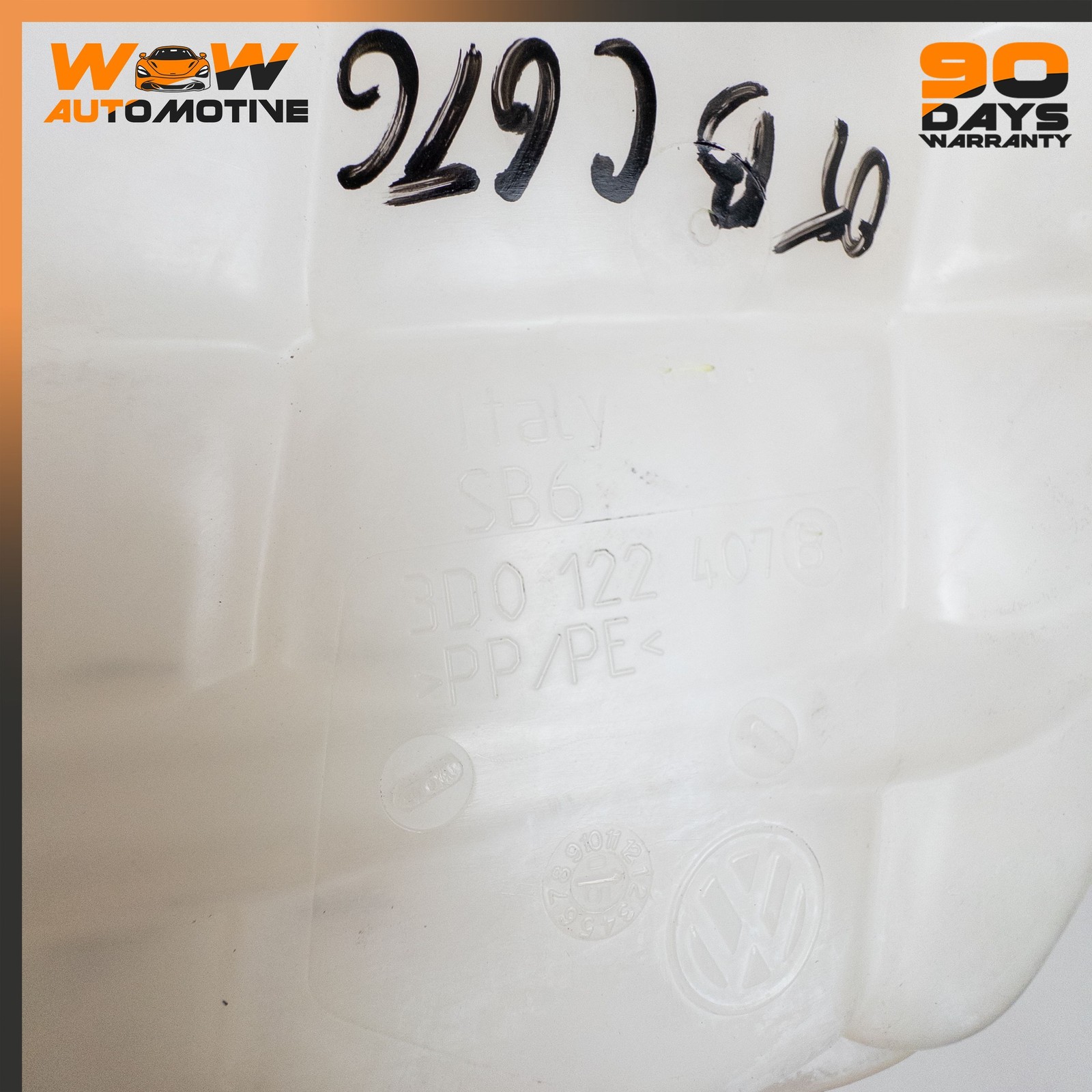 04-13 BENTLEY CONTINENTAL GT FLYING SPUR COOLANT ADDITIONAL EXPANSION TANK OEM