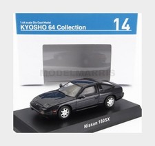 KYOSHO 07115E NISSAN - 180SX Coupe 1990 - Dark Grey Met - 1/64