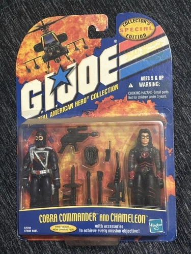 Hasbro G.I. Joe Real American Hero Cobra Commander Chameleon Collector's Edition
