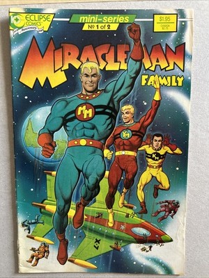 Eclipse Comics: MIRACLEMAN FAMILY No. 1. May 1988 (Box6) EX Condition