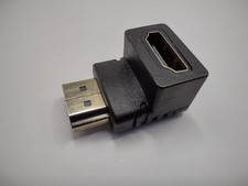 90 Degree Right Angle HDMI Adapter Male to Female L-Shape TV Wall Mount