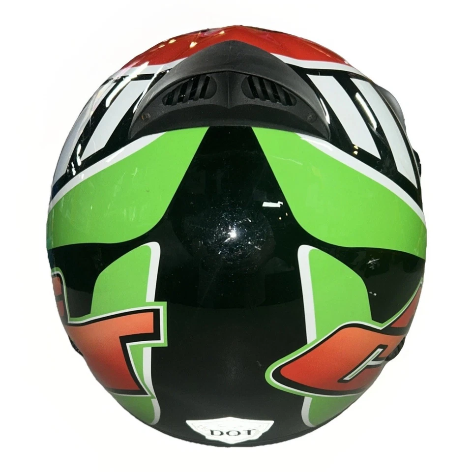 Team Arctic Cat Snowmobile Helmet XL Full Face Snopro With Visor & Carrying Bag - Image 3 of 4