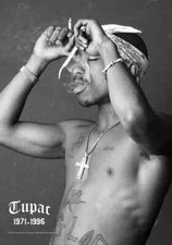 TUPAC 2 PAC profile fabric poster
