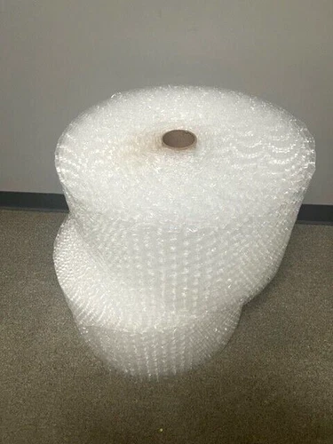 Bubble Cushioning Wrap 1/2" 250 ft² x 12'' Perforated Every 12" LARGE BUBBLE video thumbnail